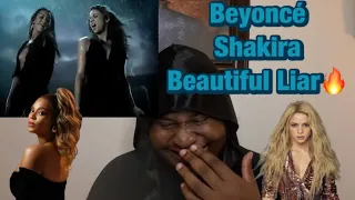 MY GIRLS😍🔥‼️| Beyoncé & Shakira - Beautiful Liar (Official Music Video)| Reaction!!!!