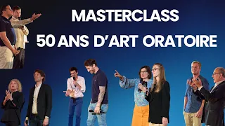 Masterclass d'Art Oratoire | 50 ans de L'École de l'Art Oratoire