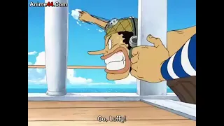 How nami wakes up luffy