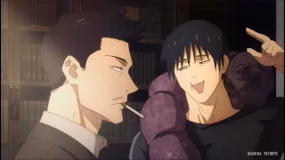 Toji and Shiu being Bros  for 2mins and 20sec