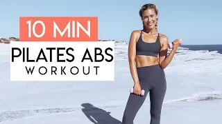 ABS ON FIRE 💪💕 10 Minute Mat Pilates Abs Workout