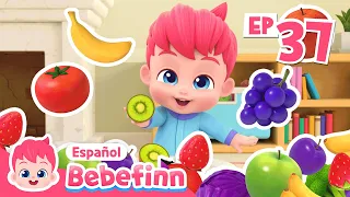 Comidas Coloridas🍎🍋🥝 | Canción de los Colores | Canciones Infantiles | Bebefinn en español