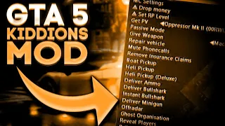 KIDDIONS MOD MENU | GTA 5 MOD MENU | DOWNLOAD FREE 2022