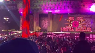 WrestleMania 37 Nia Jax and Shayna Baszler Entrance