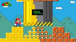 Cat Mario: Super Mario Bros. but Everything Mario touches Turns into GOLD | Game Animation