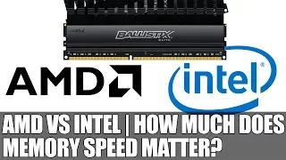AMD vs Intel | How Much Does Memory Speed Matter ?