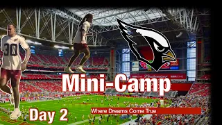 Xavier Weaver MORE FOOTAGE At Arizona Cardinals NFL Mini-Camp Day 2