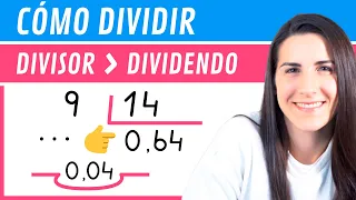 DIVISIONES con Divisor MAYOR que el Dividendo 🏅 Aprende a Dividir