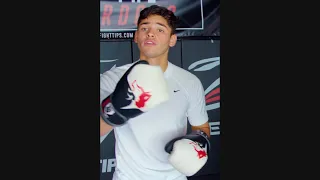 Ryan Garcia shares his secret to knocking people out