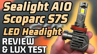 Sealight Scoparc S7S - BEST “All In One” LED Headlight for Reflector Tested So Far!