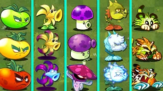 PvZ 2 Discovery - Every Plant Evolution NOOB x PRO x HACKER x GOD Version v10.4.1