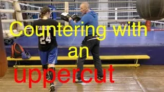 Countering with an uppercut