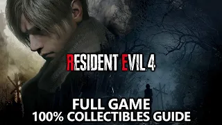 Resident Evil 4 - 100% Collectibles Locations (Treasures, Castellans, Weapons, Achievements)