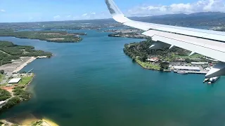 Landing in Honolulu Hawaii
