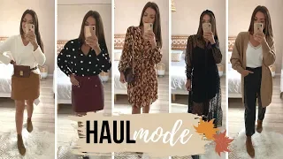 HAUL mode pour l'automne (Stradivarius, Mango, Zara, H&M, Sezane..)