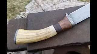 Making an epic antler handle!