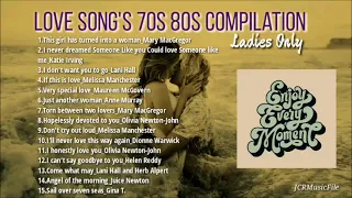 Nonstop Love Songs 70s 80s Compilation | Nonstop Evergreen Love Songs Collection ❤️ Female Love Song