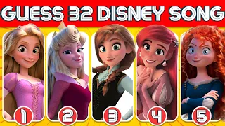 Guess Who's Singing 🔊🎙️🎶 | Disney Song Quiz Challenge | Elsa, Rapunzel, Mirabel, Asha, Moana