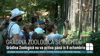 Grădina Zoologică din Chişinău se închide pentru 10 zile