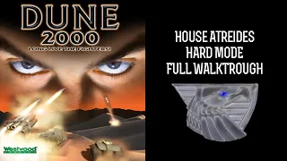 DUNE 2000: HOUSE ATREIDES | HARD MODE | Полное прохождение, стрим 1