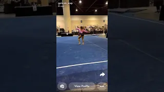 Macy McGowan’s Routines from 2024 Nationals