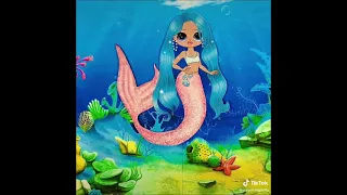 LOL OMG Splash Queen big sister pater doll #lolomg #lolsurprise #paperdoll #papaercraft #mermaid