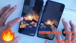 REDMI NOTE 9 PRO VS REALME 6 CAMERA TEST ( NIGHT MODE) 🔥🔥🔥🔥