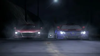 Mercedes-Benz SLR McLaren vs Audi Le Mans - DARIUS | NFS Carbon