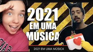 2021 EM UMA MÚSICA|REACTION