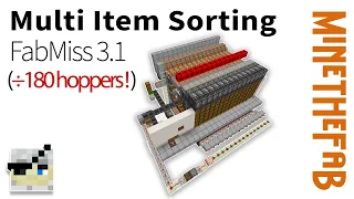 UPDATE: New Multi Item Sorting System  - CONCEPT (FabMiss 3.1)