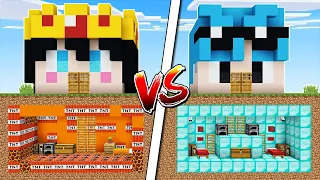 EL TROLLINO VS TIMBA VK 😱 ¿CUAL ES LA MEJOR BASE SECRETA DE MINECRAFT?