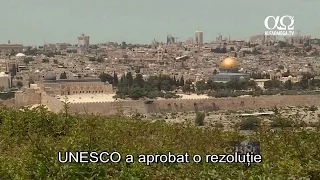 ONU-UNESCO neagă faptul că Muntele templului si zidul plângerii sunt parte a istoriei evreilor