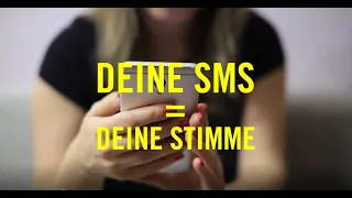 Deine SMS = deine Stimme für Menschen in Gefahr