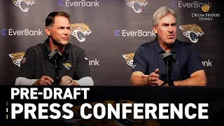 Trent Baalke, Doug Pederson on 2024 NFL Draft Preparation | Jacksonville Jaguars