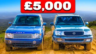 Toyota Land Cruiser vs Range Rover: OFF-ROAD RACE!