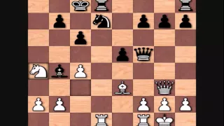 Alexander Alekhine's Best Games: Tricky Queen Sacrifice