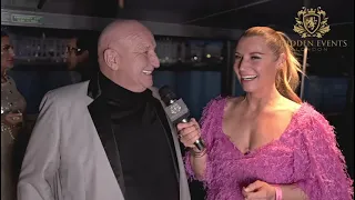 Interview with Dave Courtney at hidden events London Launch party