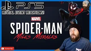 SPIDERMAN MILES MORALES REACTION - Spiderman Miles Morales Trailer Reaction - PS5 Future of gaming
