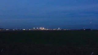 ADAR 2017 Boeing 747-412 4X-ELE takeoff RWY 09 EPRZ Rzeszów Jasionka to Tel Aviv