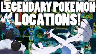 All Legendary Pokemon Locations Omega Ruby and Alpha Sapphire! Where to find all ORAS Legendaries