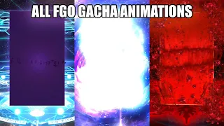 FGO'S SUMMONING ANIMATIONS 🌈