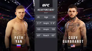 Petr Yan vs Cody Garbrandt (EA Sports UFC 3)