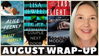 August Reading Wrap Up and LIVE SHOW ANNOUCEMENT - All the books I read in August 2022