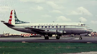Top 26 Deadliest Air Crashes Involving the Vickers Viscount