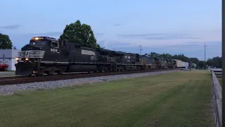 70 trains in 2 days 2 hours , Folkston Ga July 12-14 2018 including a northbound and southbound race