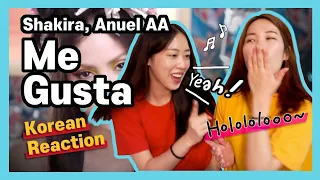 “Brrr~! So attractive!!😌”(사랑에빠져따❤) | Shakira, Anuel AA - Me Gusta #KOREAN_REACTION