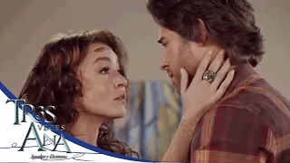 ¡Ana Lucía le pone un ultimátum a Santiago! | Tres veces Ana - Televisa