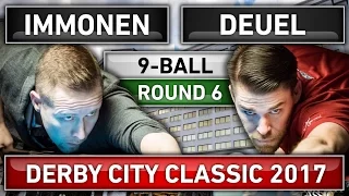 Mika Immonen v Corey Deuel ᴴᴰ 2017 Derby City Classic 9-ball Round 6