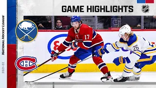 Sabres @ Canadiens 2/23 | NHL Highlights 2022