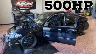 Robvraceworks 500hp Turbo EM1 on the DYNO! 🔥